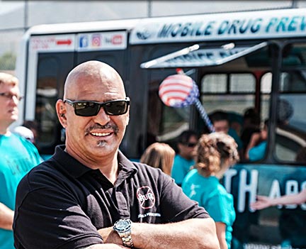 David Sanchez = Strike Out Against Drugs